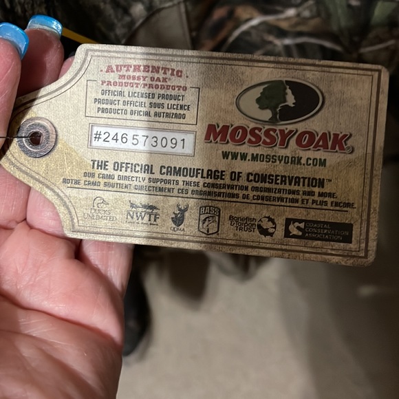 Mens MossyOak Camo Scent Controled Jacket - Picture 9 of 11